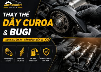 Thay thế dây Curoa & Bugi