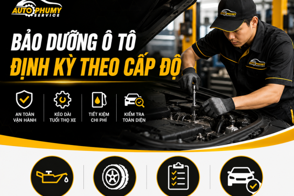 Bảo dưỡng định kỳ theo cấp độ