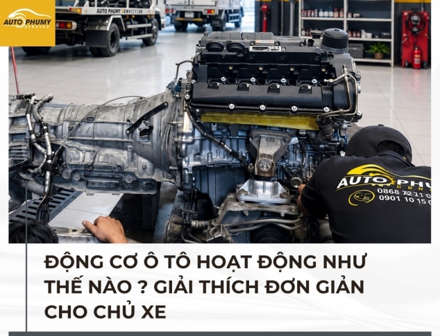 Động Cơ Ô Tô Hoạt Động Như Thế Nào — Giải Thích Đơn Giản Cho Chủ Xe
