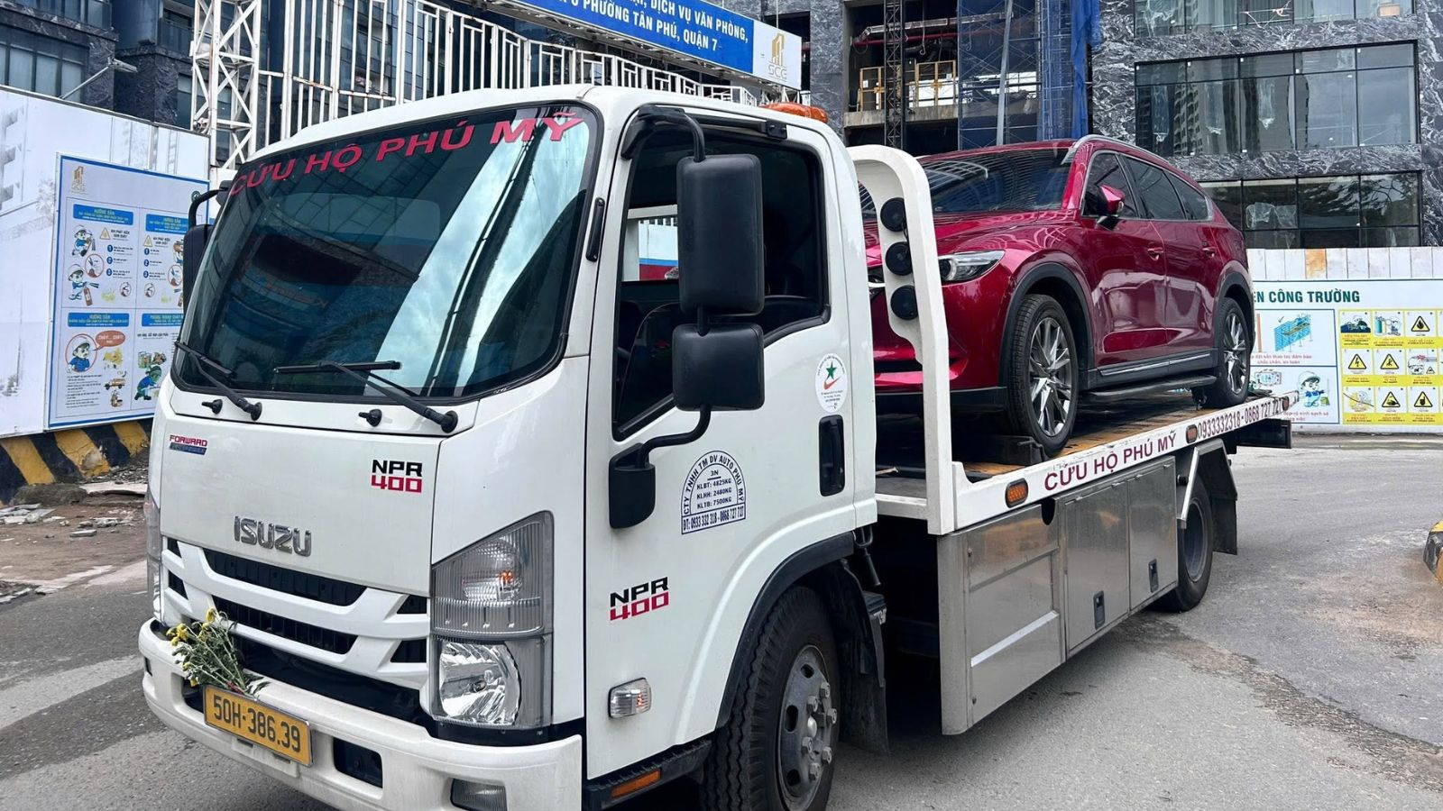 Cứu Hộ Tại Garage Ô Tô Phú Mỹ