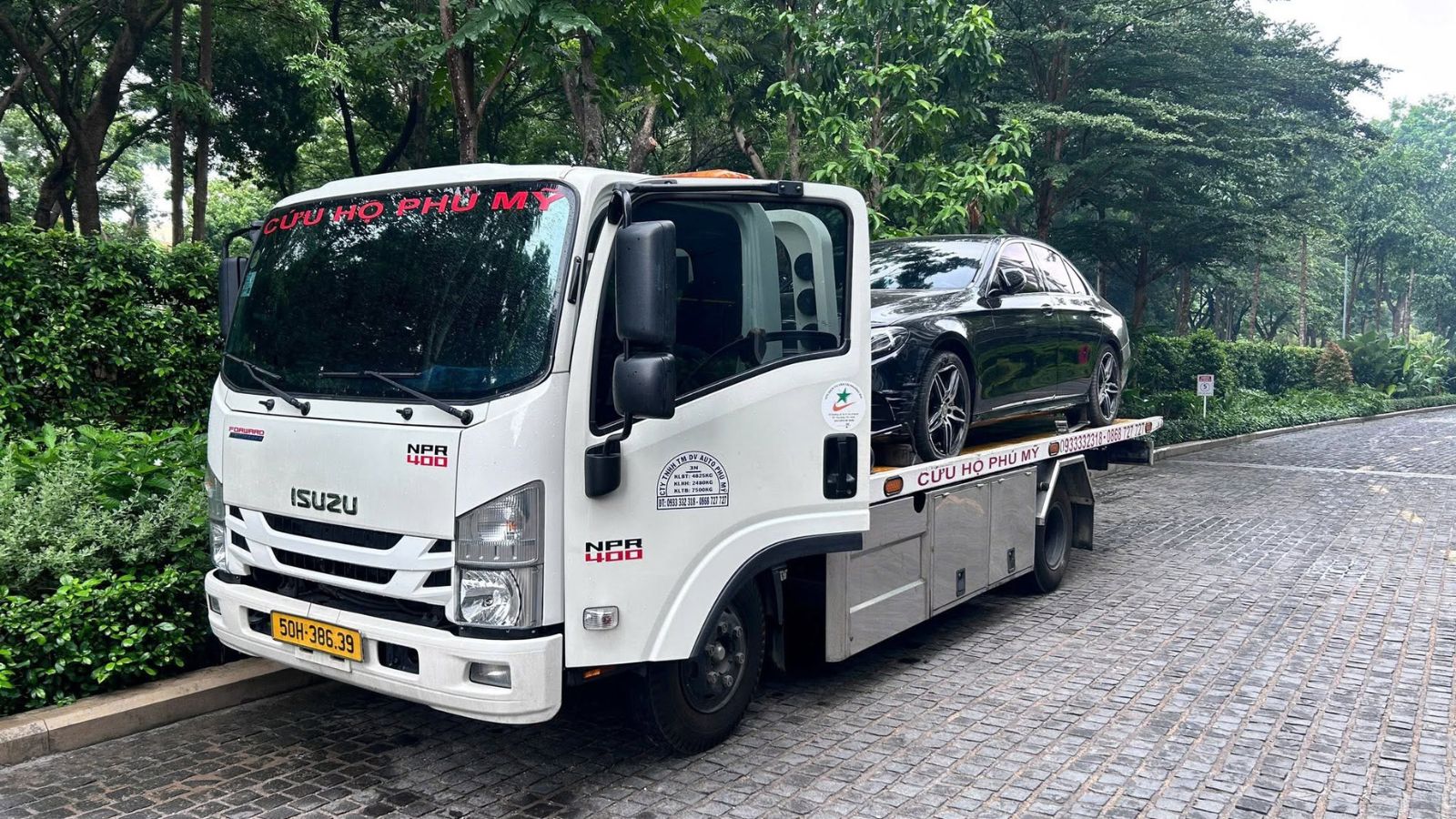 Cứu Hộ Tại Garage Ô Tô Phú Mỹ