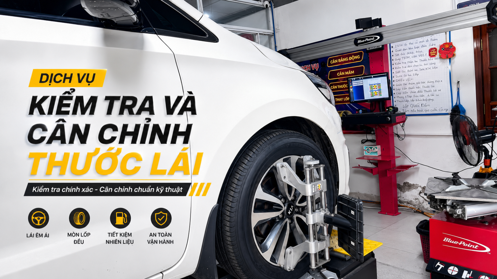Dịch vụ kiểm tra và cân chỉnh thước lái tại Garage Ô Tô Phú Mỹ
