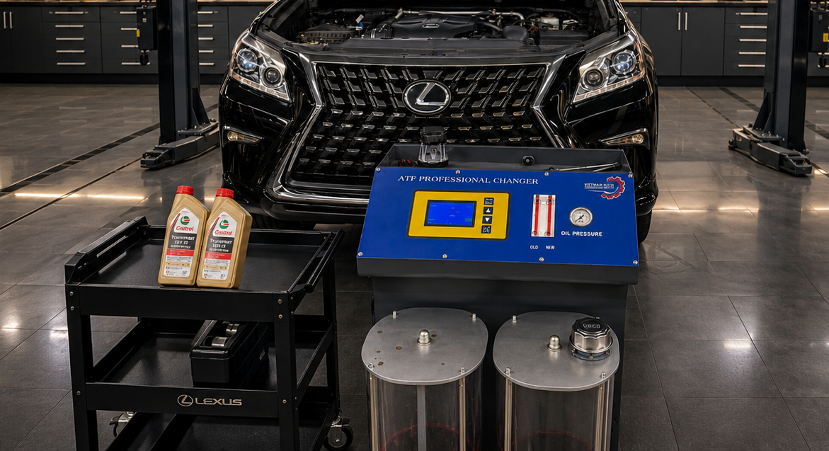 thay nhớt hộp số tuần hoàn Tại Garage Ô Tô Phú Mỹ