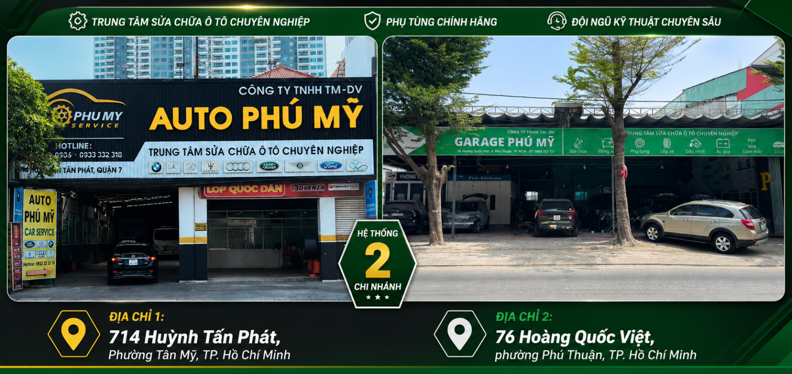 Garage Ô Tô Phú Mỹ