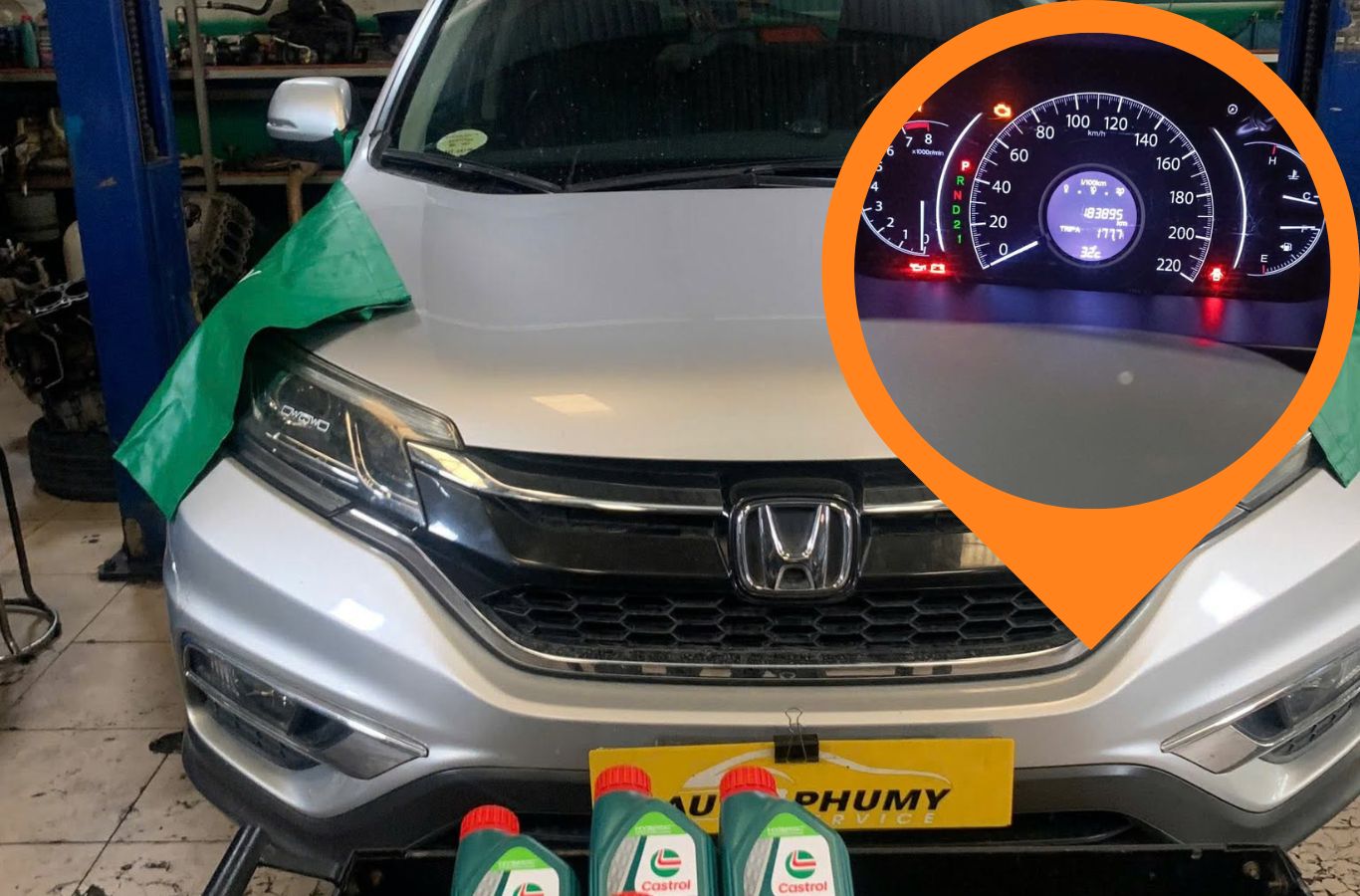 Bảo dưỡng xe đinh kỳ tại garage Phú Mỹ