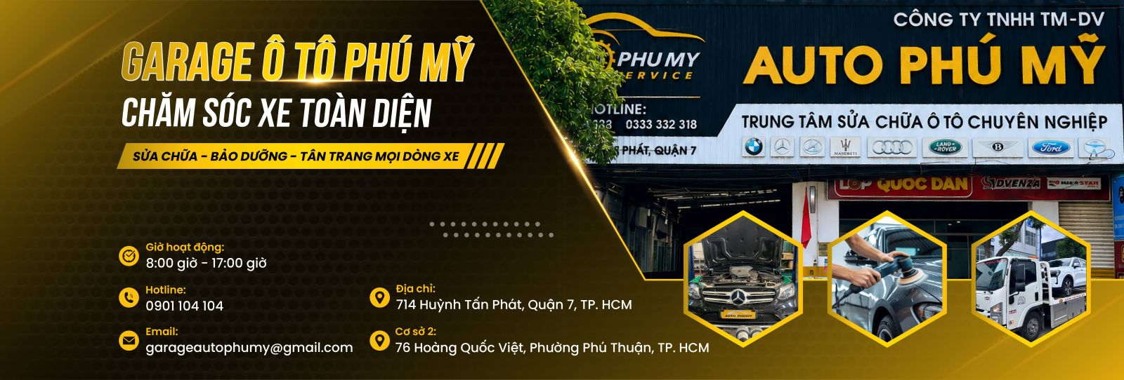 Garage Ô Tô Phú Mỹ tại Quận 7