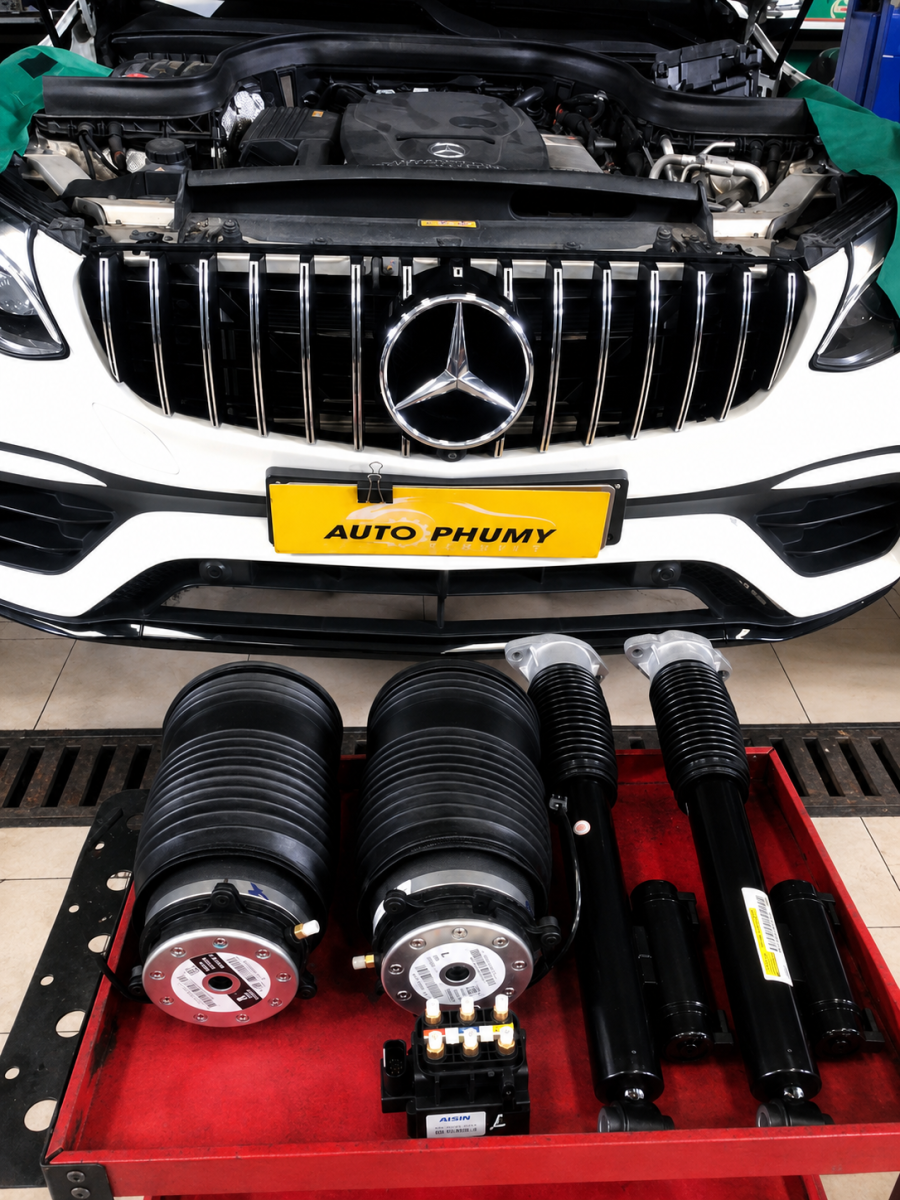 Sửa chữa hệ thống treo Tại Garage Ô Tô Phú Mỹ