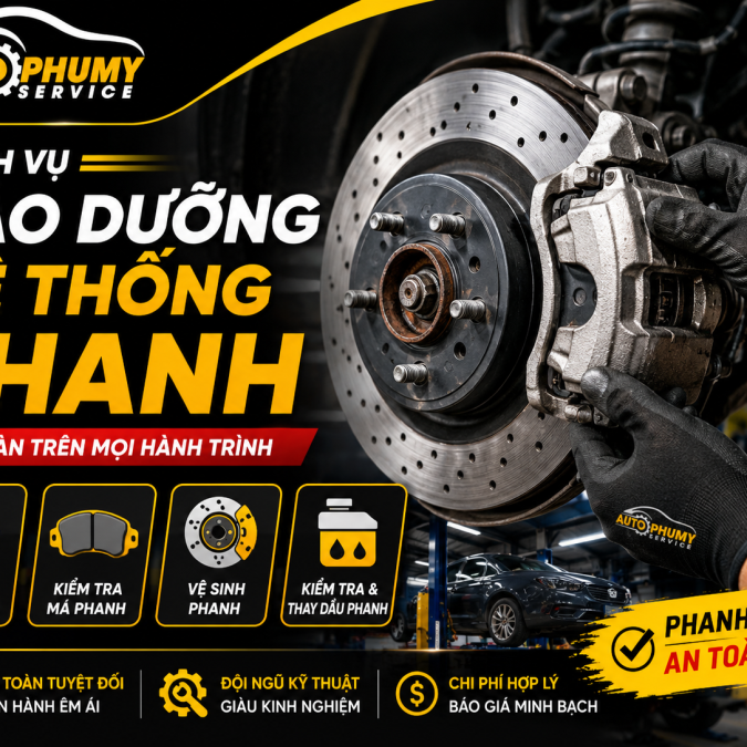 Bảo dưỡng hệ thống Phanh
