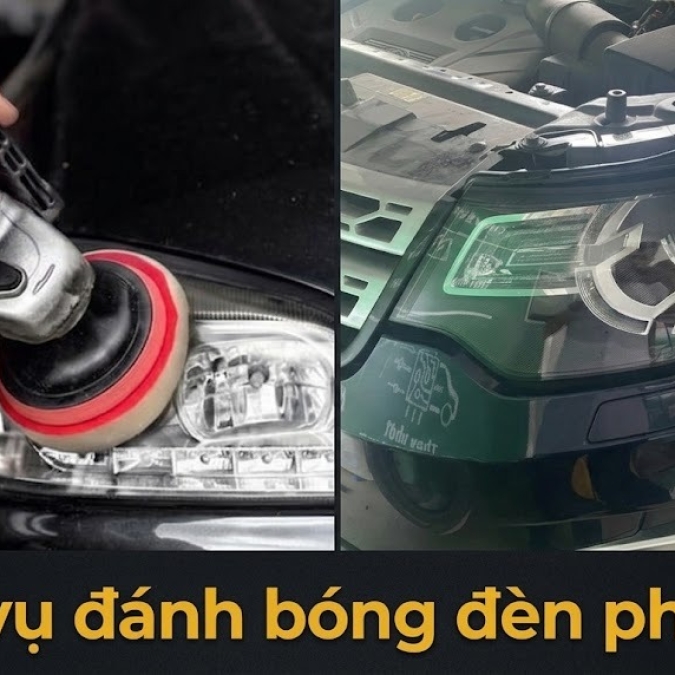 Đánh Bóng Đèn Pha