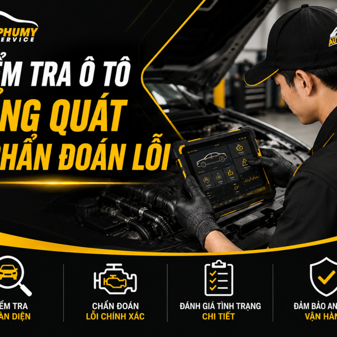 Kiểm tra ô tô tổng quát & chẩn đoán lỗi