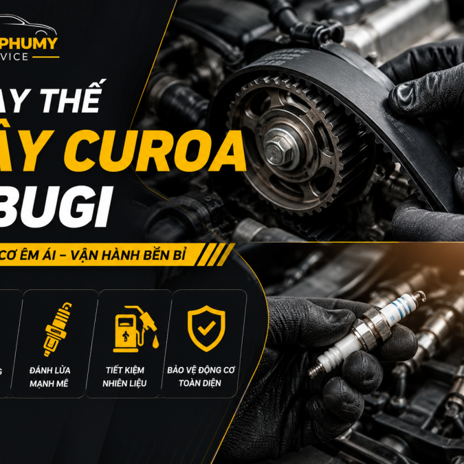 Thay thế dây Curoa & Bugi