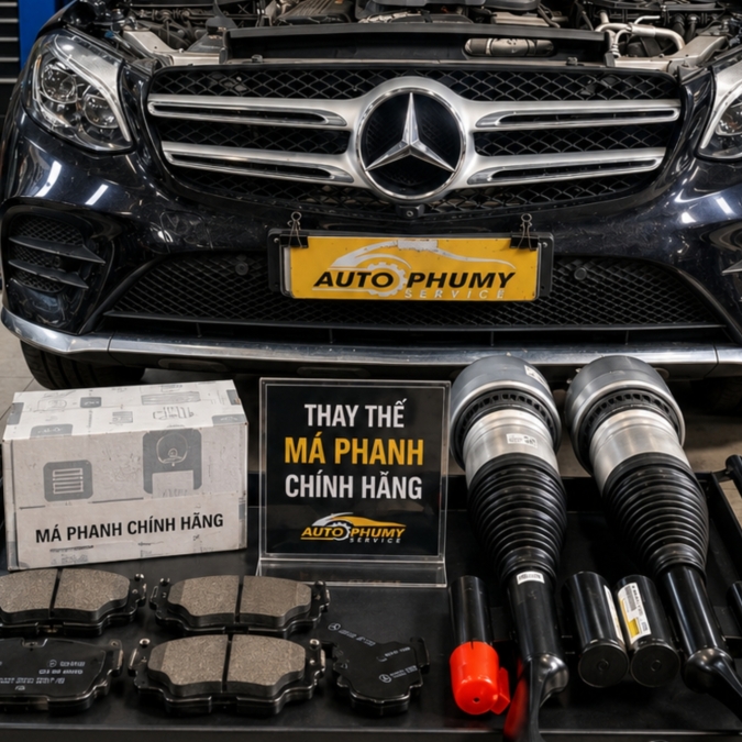Bảo Dưỡng Hệ Thống Phanh Ô Tô