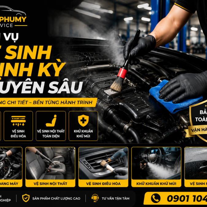 Vệ sinh định kỳ chuyên sâu